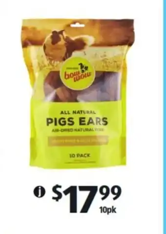 ALDI Pigs Ears 10pk offer