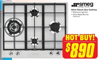 The Good Guys 60cm Classic Gas Cooktop offer