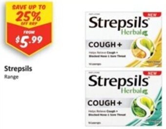 Strepsils Range