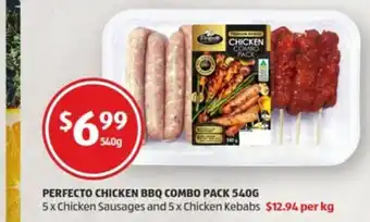 ALDI Perfecto Chicken BBQ Combo Pack 540g offer