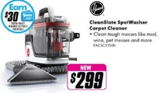 The Good Guys CleanSlate SpotWasher Carpet Cleaner offer