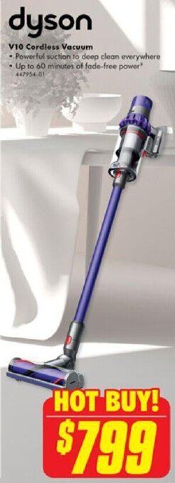 The Good Guys dyson V10 Cordless Vacuum offer