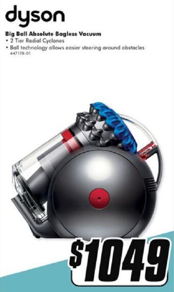 The Good Guys Big Ball Absolute Bagless Vacuum offer