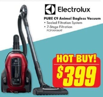 The Good Guys PURE C9 Animal Bagless Vacuum offer