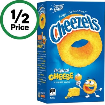 Woolworths Cheezels cheese box 125g offer