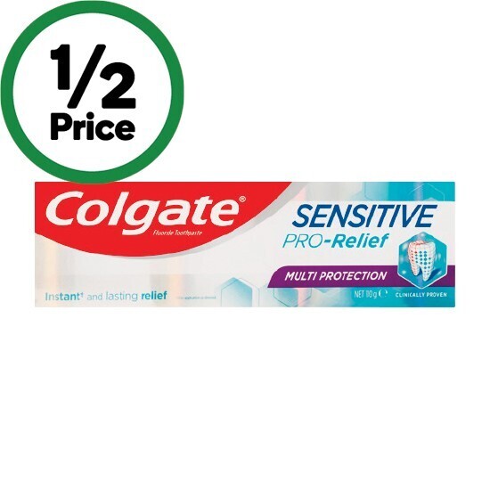 Colgate Sensitive Pro-relief Toothpaste 110g Offer At Woolworths