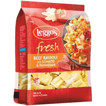Woolworths Leggo’s fresh filled pasta varieties 630g – from the fridge offer