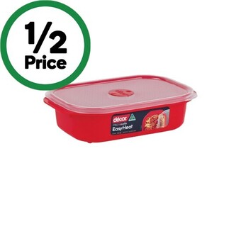 Woolworths Decor microsafe oblong 900ml offer