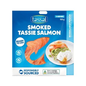 Woolworths Tassal smoked salmon 150g offer