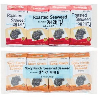 Woolworths Sea friend seaweed snacks 40g pk 8 offer