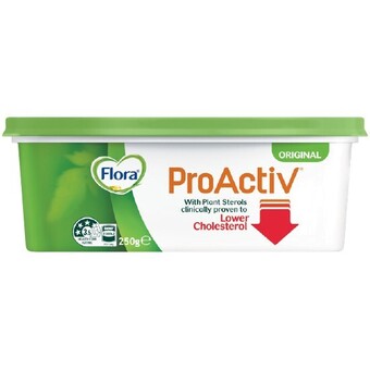 Woolworths Flora proactiv spread 250g offer