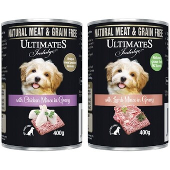 Woolworths Ultimates wet dog food 400g offer