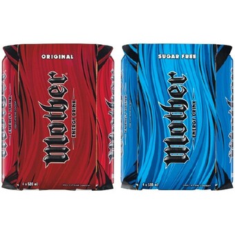 Woolworths Mother energy drink 4 x 500ml offer