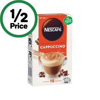 Woolworths Nescafe coffee sachets pk 8-10 offer