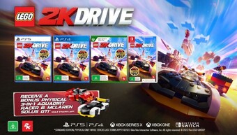BIG W Lego 2k drive offer