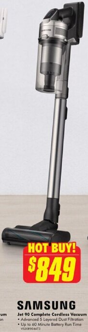 The Good Guys SAMSUNG Jet 90 Complete Cordless Vacuum offer