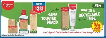 Chemist Warehouse Colgate Smile For Good Range offer