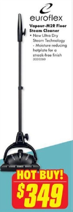 The Good Guys Vapour-M2R Floor Steam Cleaner offer