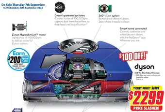 The Good Guys 360 Vis Nav Robot Vacuum offer