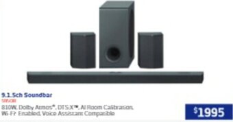 Retravision 9.1.5ch Soundbar offer