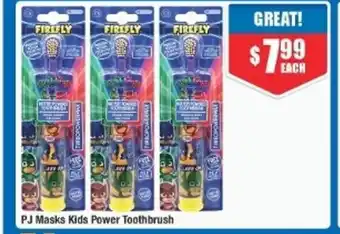 Chemist Warehouse PJ Mask Kids Power Toothbrush offer