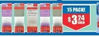 Chemist Warehouse Healthy & Wellness Interdental Brushes 15 Pieces Assorted Variants offer