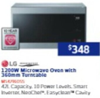 Retravision 1200W Microwave Oven with 360mm Turntable offer