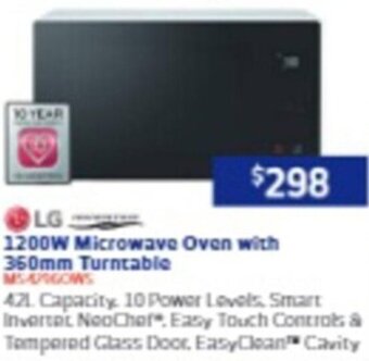 Retravision 1200W Microwave Oven with 360mm Turntable offer