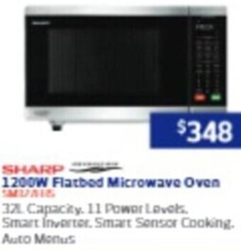 1200W Flatbed Microwave Oven