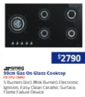 Retravision 90cm Gas On Glass Cooktop offer