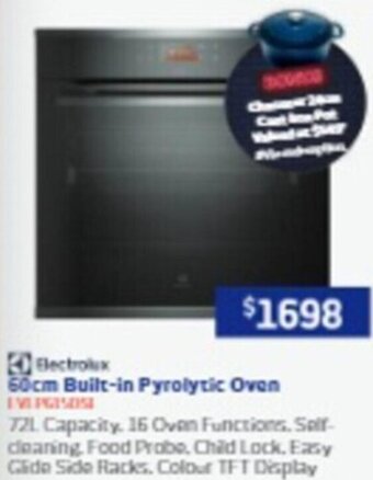 Retravision 60cm Built-in Pyrolytic Oven offer