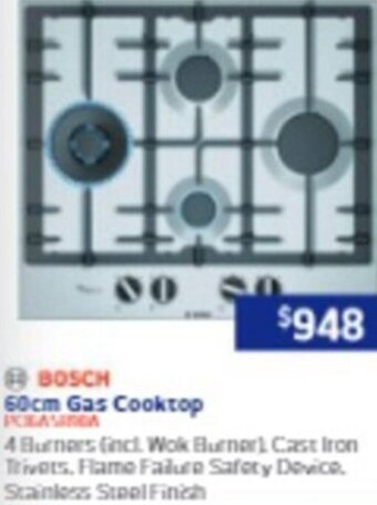 Retravision 60cm Gas Cooktop offer