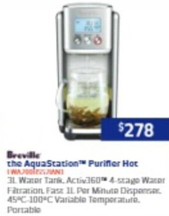 Retravision the AquaStation Purifier Hot offer