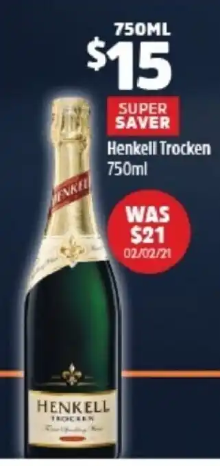 Henkell Trocken 750ml