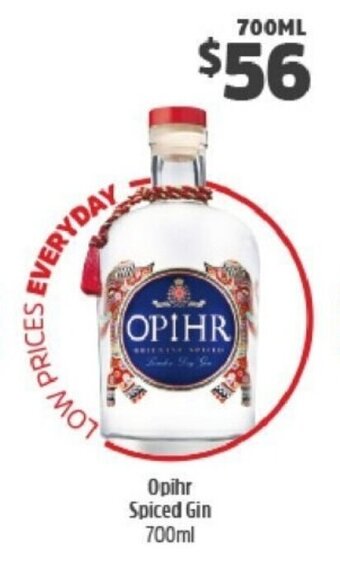 Opihr Spiced Gin 700ml