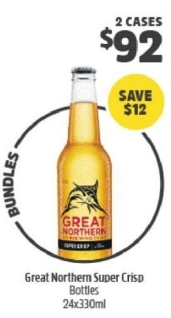 Great Northern Super Crisp 24x330ml