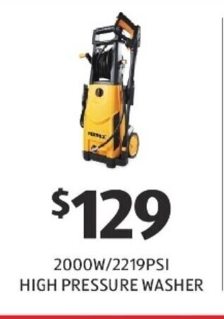 2000W/2219PSI High Pressure Washer