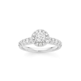 Angus & Coote 18ct white gold diamond ring offer