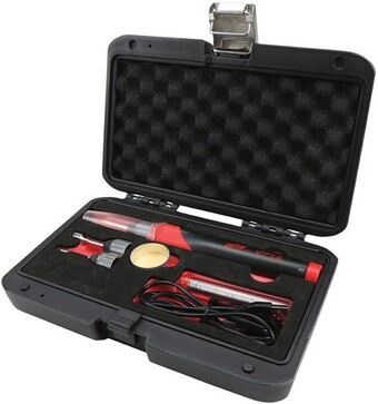 Autobarn Chicane 50w lithium-ion cordless soldering iron kit offer