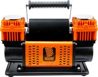 Autobarn Rough country 250l/min “the beast” 4x4 12v 150psi twin piston air compressor offer