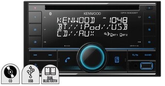 Autobarn Kenwood 2din 200w cd dual bluetooth receiver offer