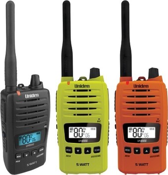 Autobarn Uniden 5w 80ch handheld uhf cb radio lime green offer