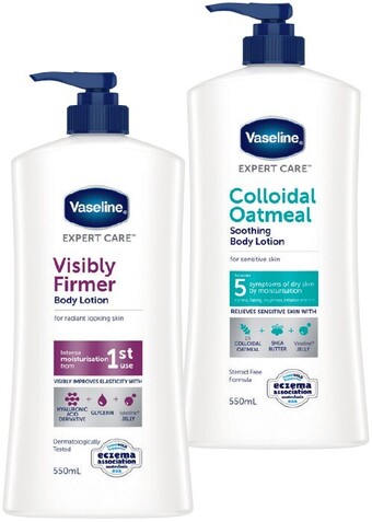 IGA Vaseline expert care body lotion 550ml selected varieties offer