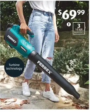 ALDI Turrbine Technology Ferrex offer
