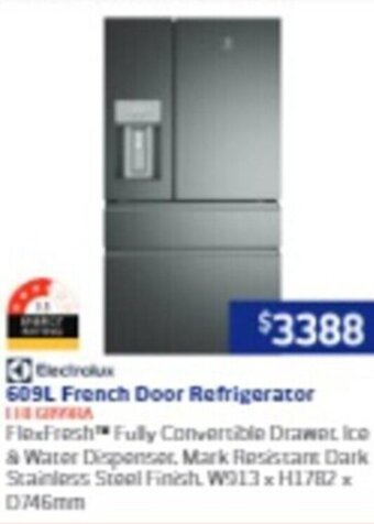 Retravision 609L French Door Refrigerator offer