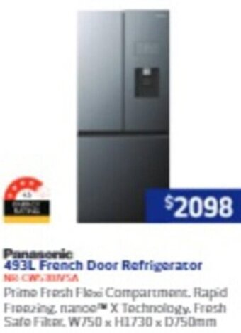 493L French Door Refrigerator