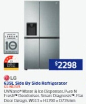 Retravision 635L Side By Side Refrigerator offer