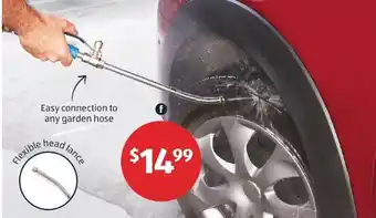ALDI Flexible head Lance offer