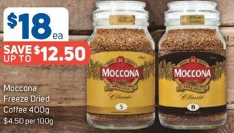 Foodland Moccona Freeze Dried Coffee 400g offer