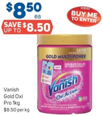 Foodland Vanish Gold Oxi Pro 1kg offer